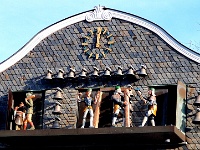 Glockenspiel am Marktplatz in Goslar am 21.01.2015